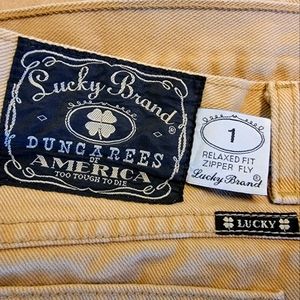 Men's Vintage Lucky Dungarees 40 x 32